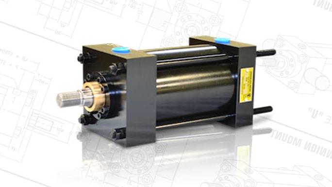 Permanently Lubricated Pneumatic Cylinder